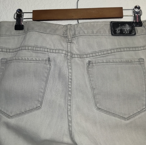 Express jeans gray size 8 - Picture 6 of 8
